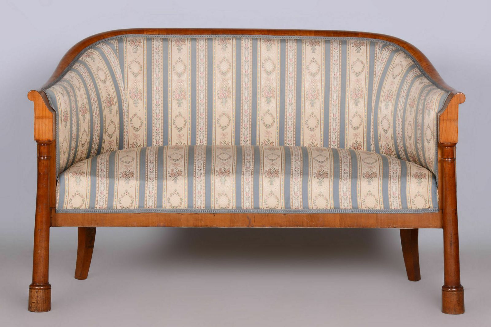 Restored Biedermeier Birch Seating Set, Revived Polish, Vienna, Austria, 1830s photo Furniture