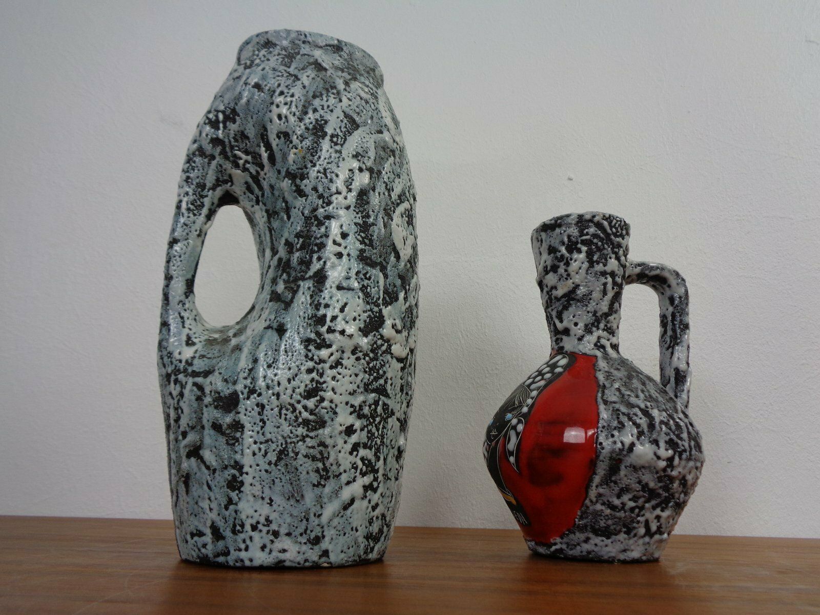 photo furniture San Marino Ceramic Vases And Ashtrays, 1960s, Set Of 4