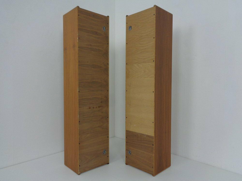 Large Danish Teak Wall Shelves, 1970s, Set Of 2 photo vintage