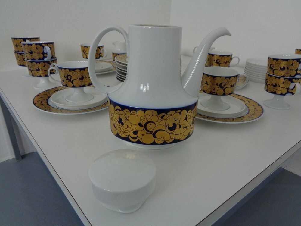 Coffee Service For 12 People By Tapio Wirkkala For Rosenthal, 1960s, Set Of 42 photo buy