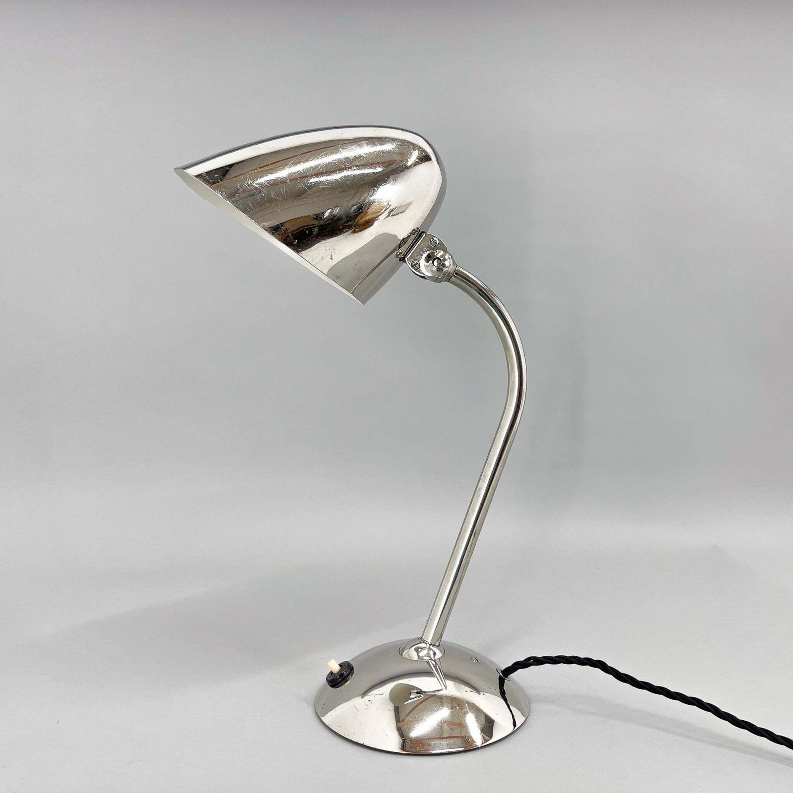 Functionalist / Bauhaus Flexible Table Lamp By Franta Anyz, 1930s photo furniture
