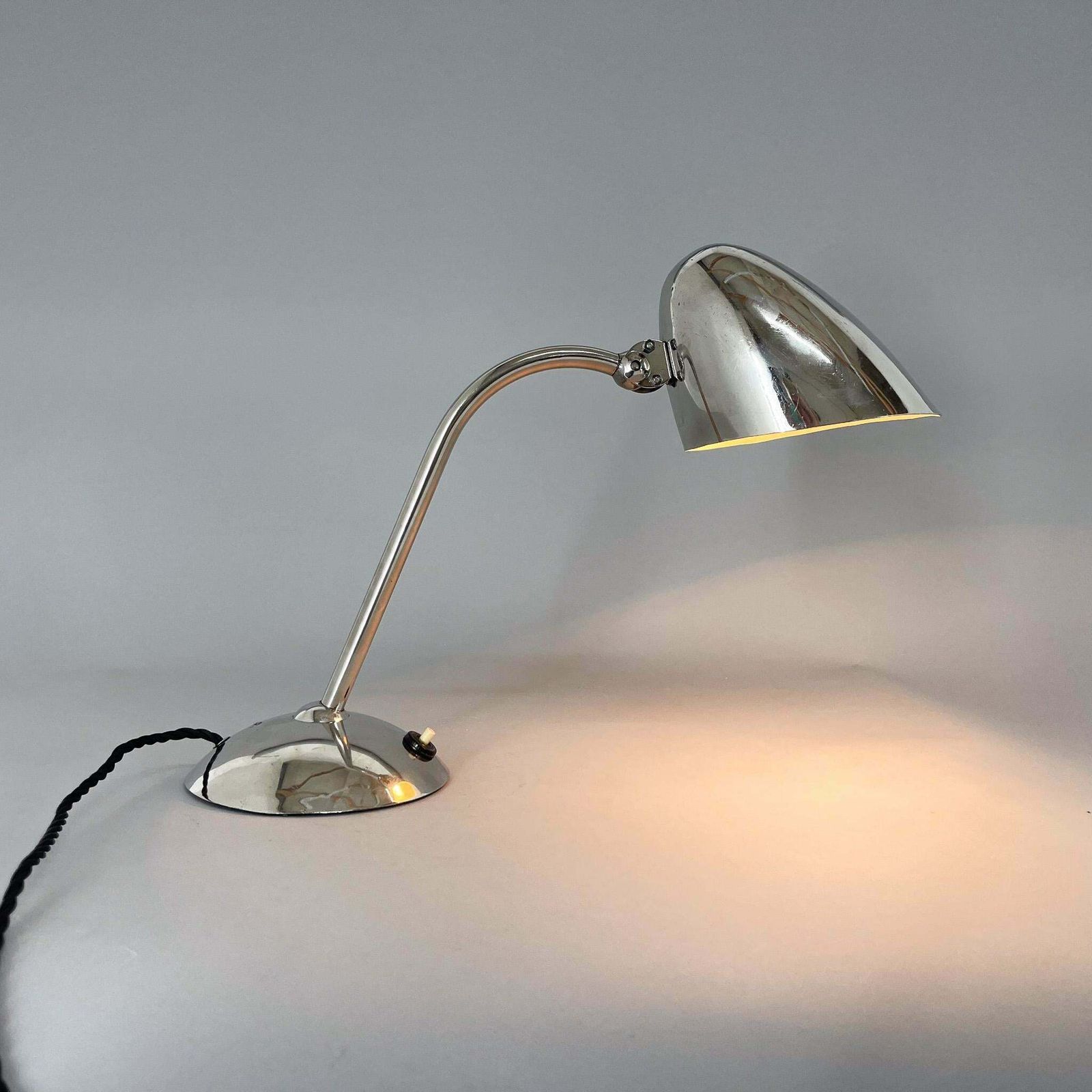 photo vinterior Functionalist / Bauhaus Flexible Table Lamp By Franta Anyz, 1930s