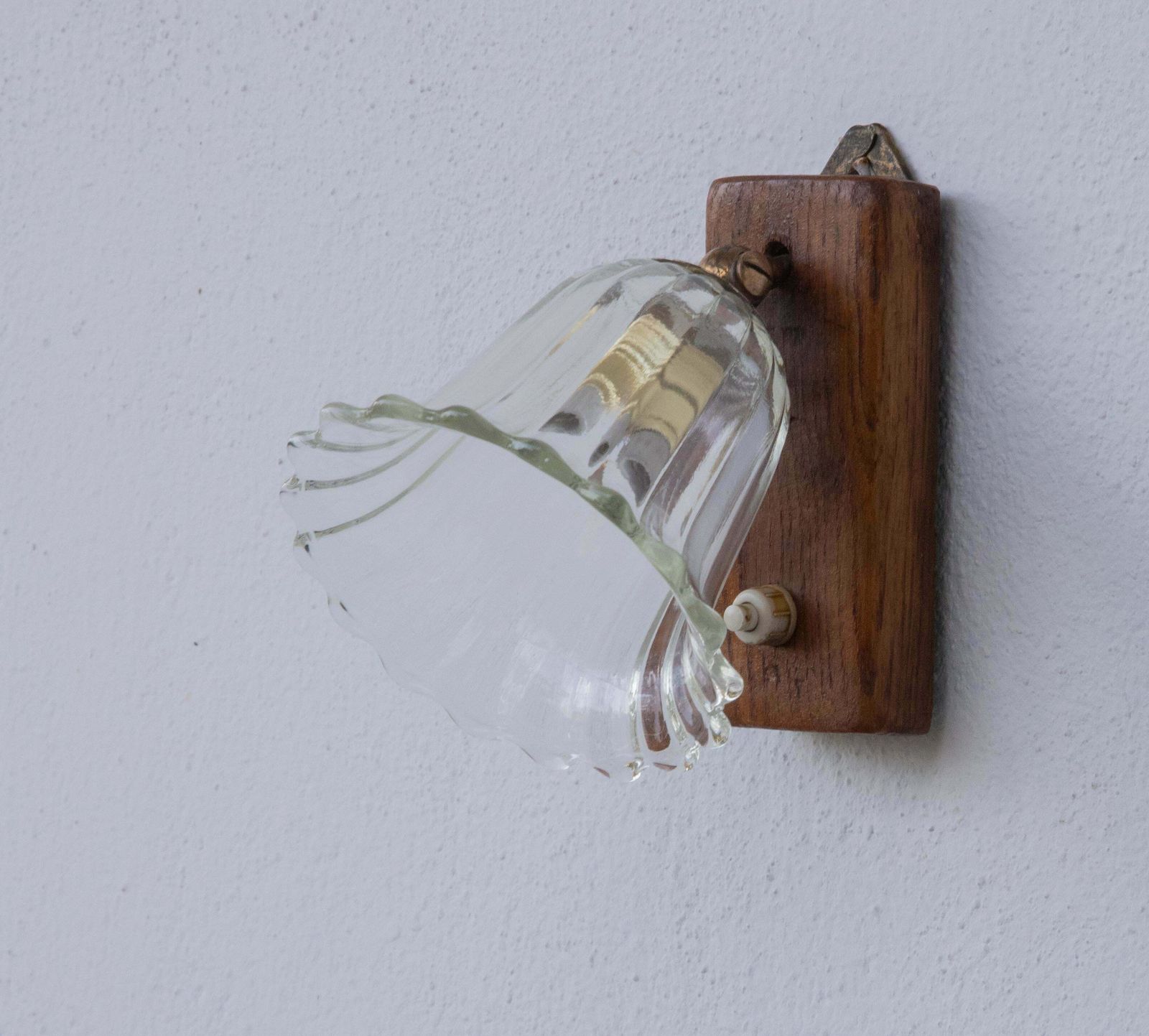 Set Of 2 Art Decò Barovier & Toso Wall Light Murano Art Glass, 1940s photo Lighting