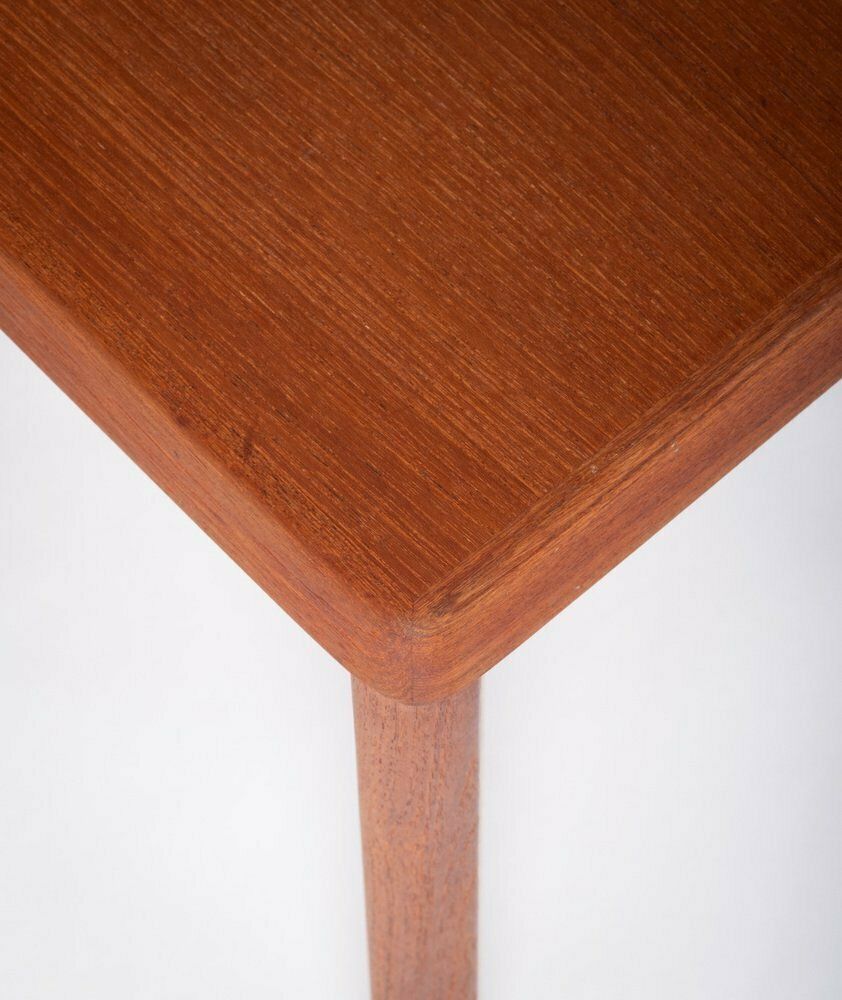 Square Teak Coffee Table By Henning Kjærnulf For Vejle Chairs & Furniture Factory, 1960s photo vinterior