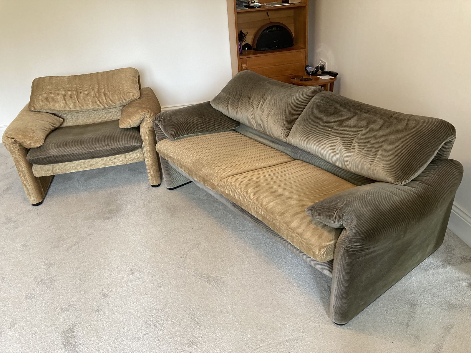 photo for sale Vintage Maralunga Sofa
