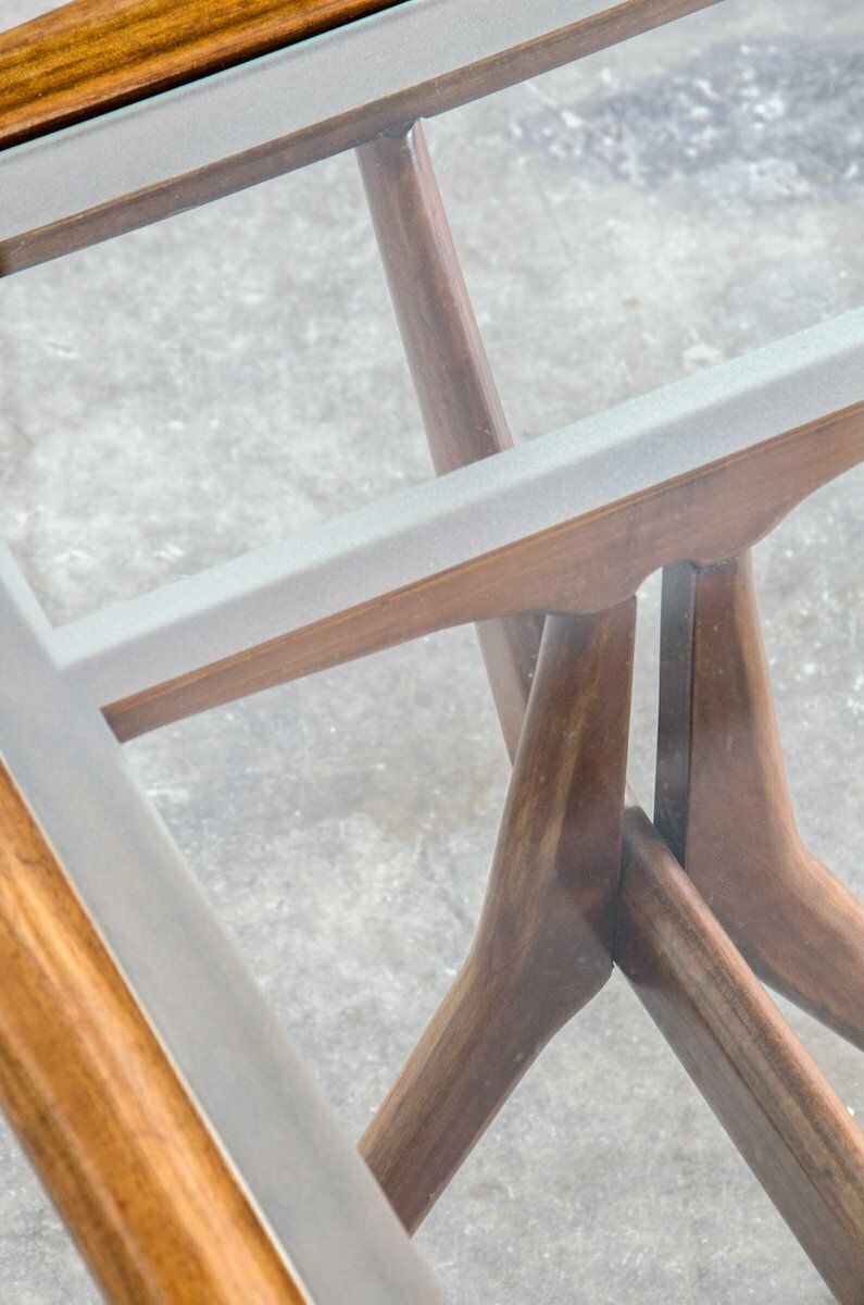 Cherrywood Coffee Table By Cesare Lacca For Cassina, 1960s photo furniture