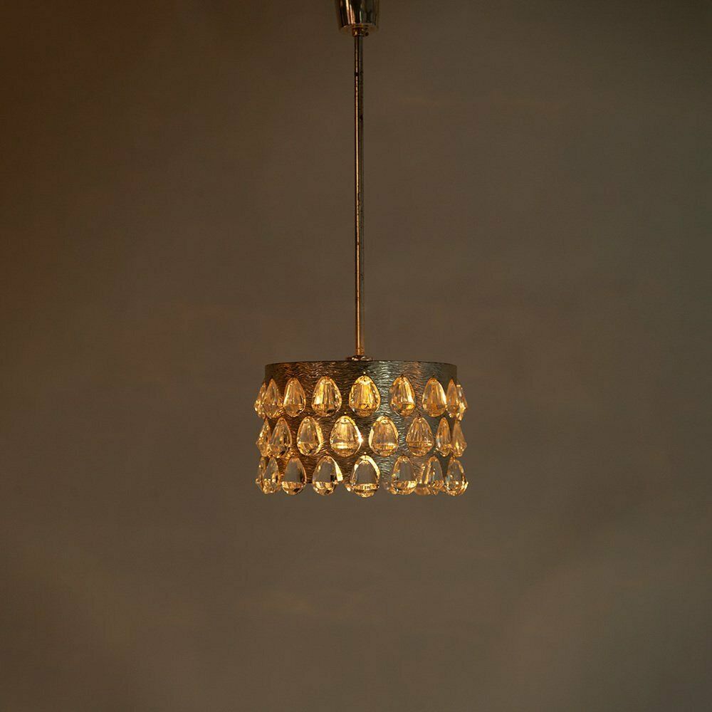 Silver Plated Chandelier By Palwa, 1970s photo furniture