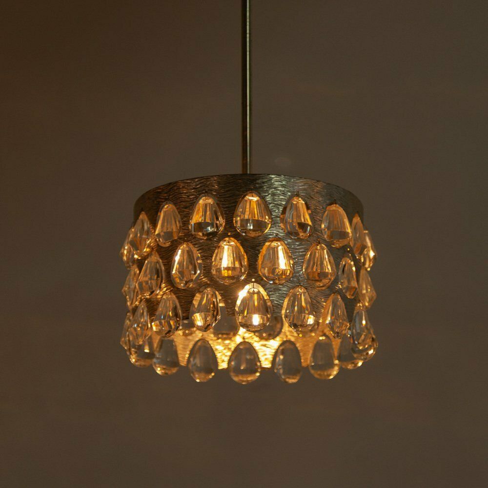 Silver Plated Chandelier By Palwa, 1970s photo buy