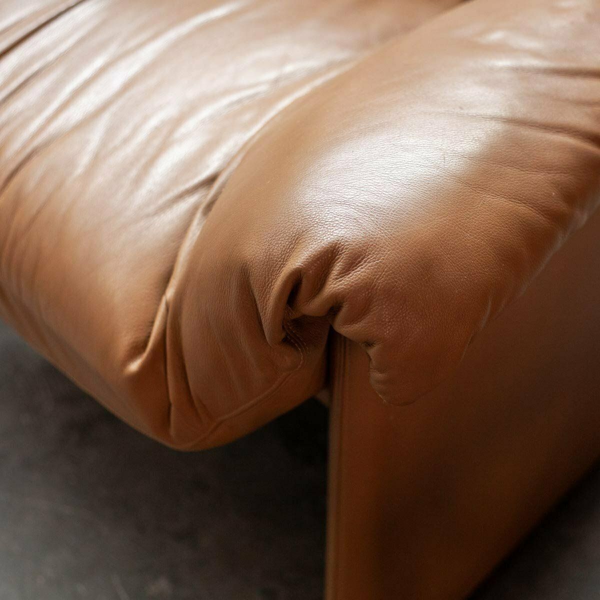 Leather Palmaria Easy Chair By Vico Magistretti For For Cassina, 1995 photo 2568.0