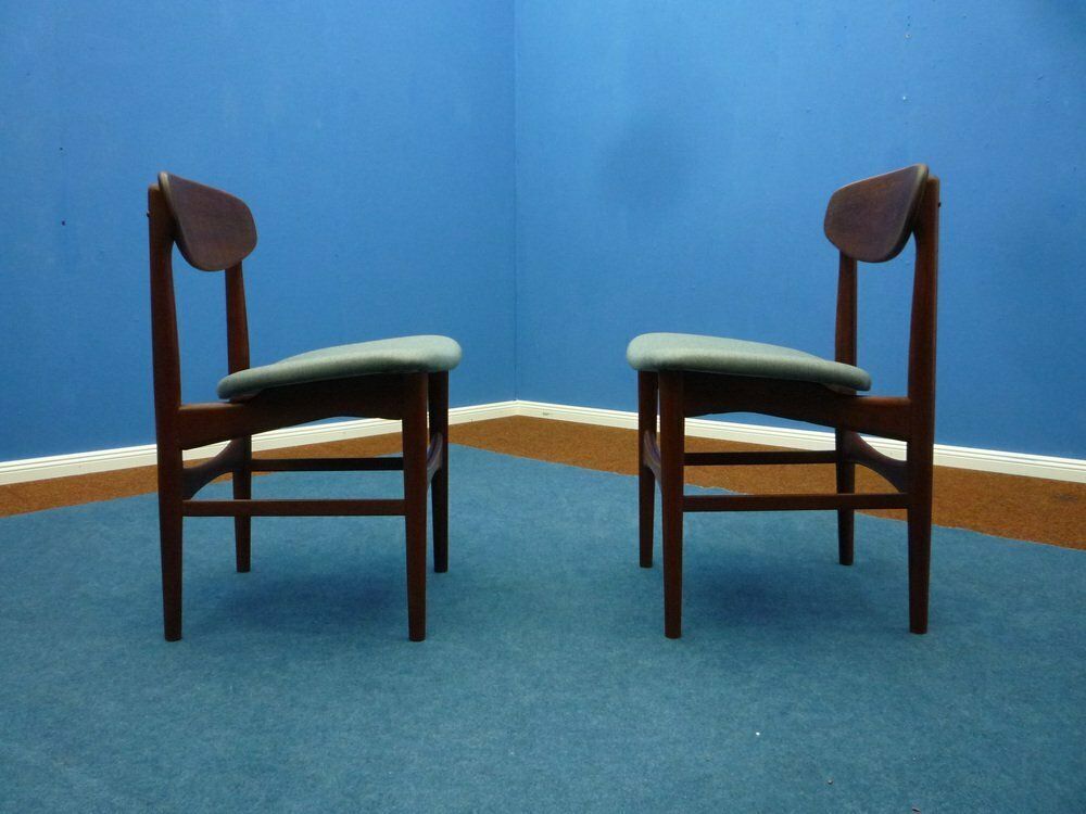 Teak Chairs By Arne Hovmand Olsen For Jutex, 1950s, Set Of 2, Set Of 2 photo 584.0
