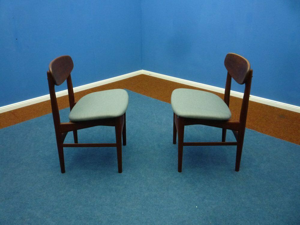 Teak Chairs By Arne Hovmand Olsen For Jutex, 1950s, Set Of 2, Set Of 2 photo vinterior