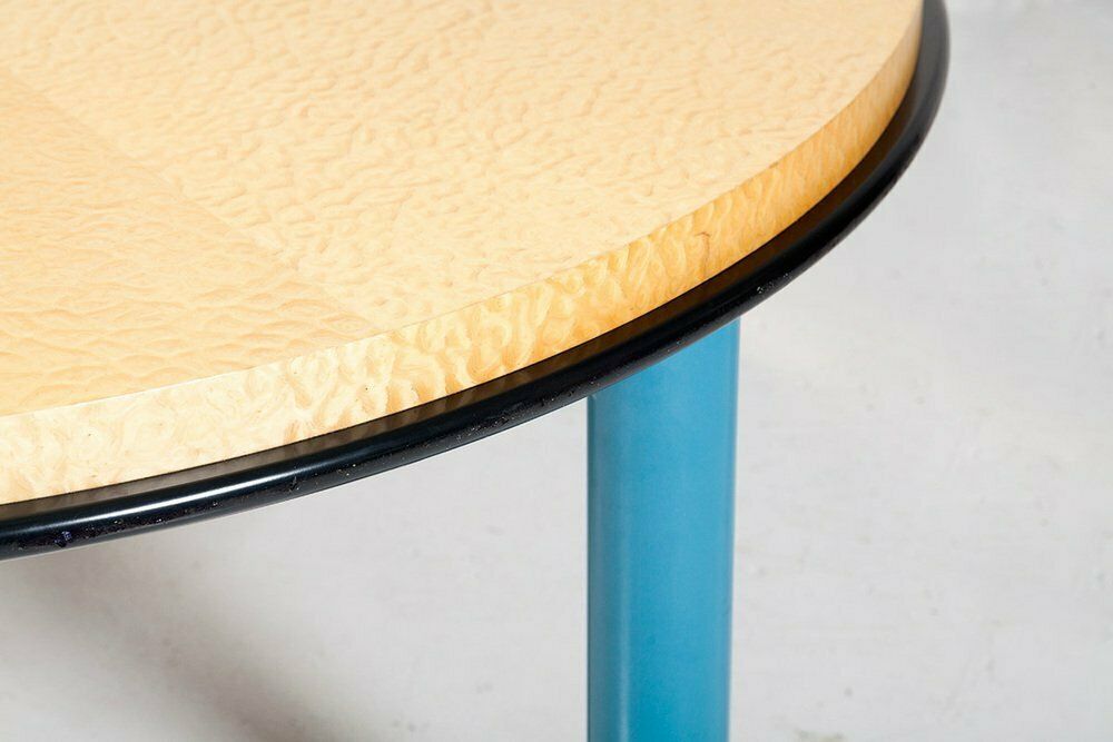 Large 3 Legged Dining Table By Ettore Sottsass & Marco Zanini For Franz Leitner, 1986 photo furniture