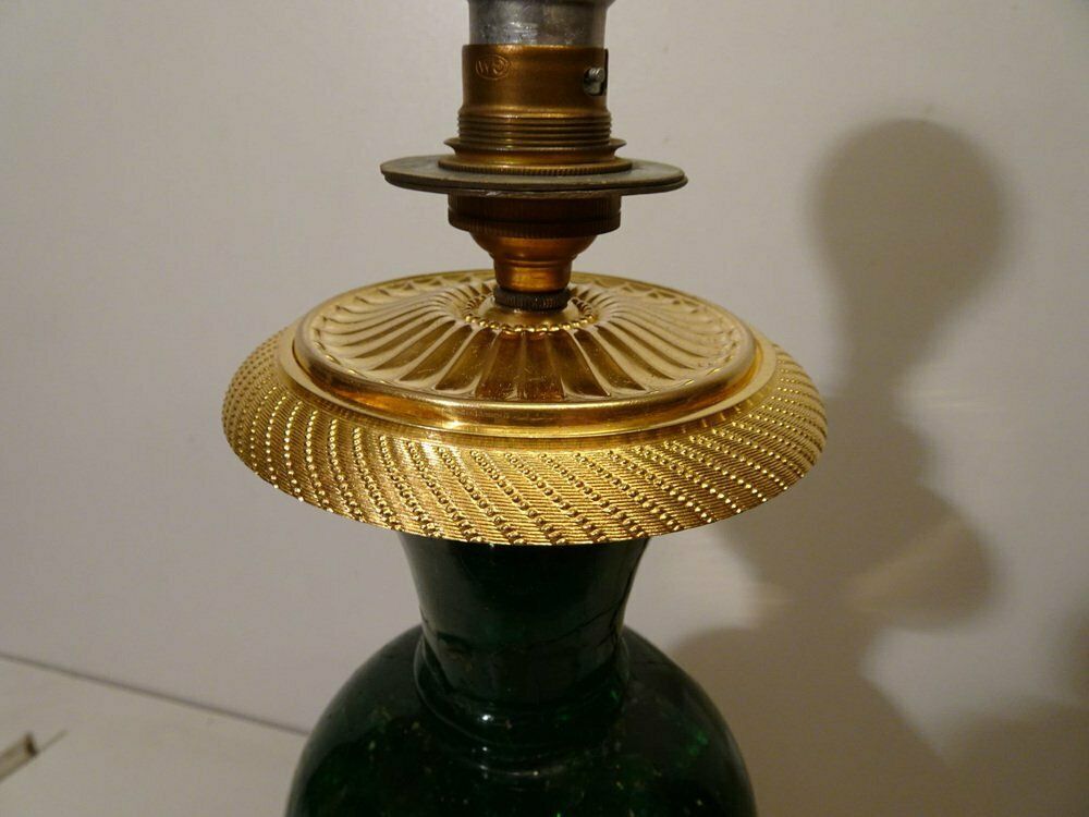 Mid Century French Neoclassical Table Lamp Attributed To Pierre Giraudon For Art Lux photo Lighting