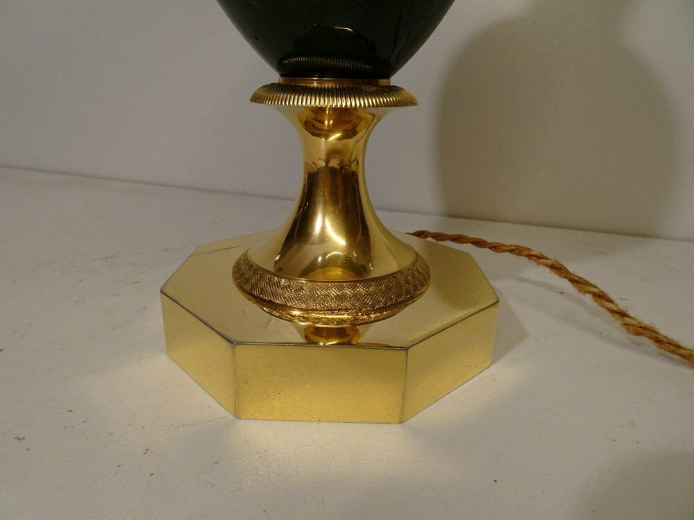 Mid Century French Neoclassical Table Lamp Attributed To Pierre Giraudon For Art Lux photo buy