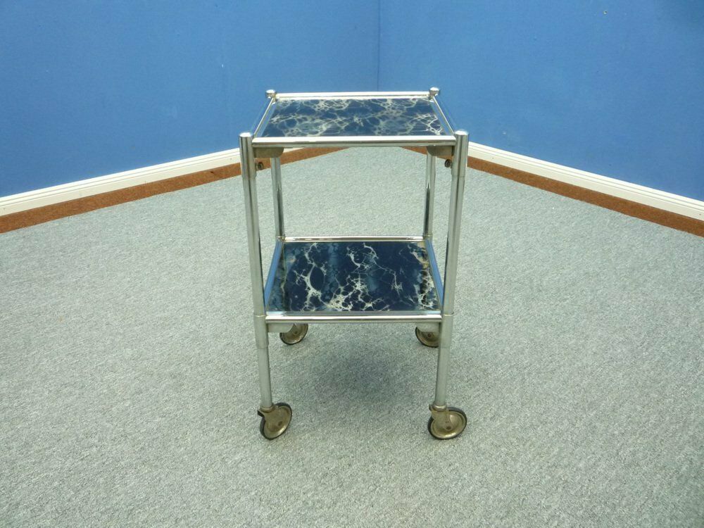 Bauhaus Model B 178 Bar Cart By Anton Lorenz For Thonet, 1930s photo for sale