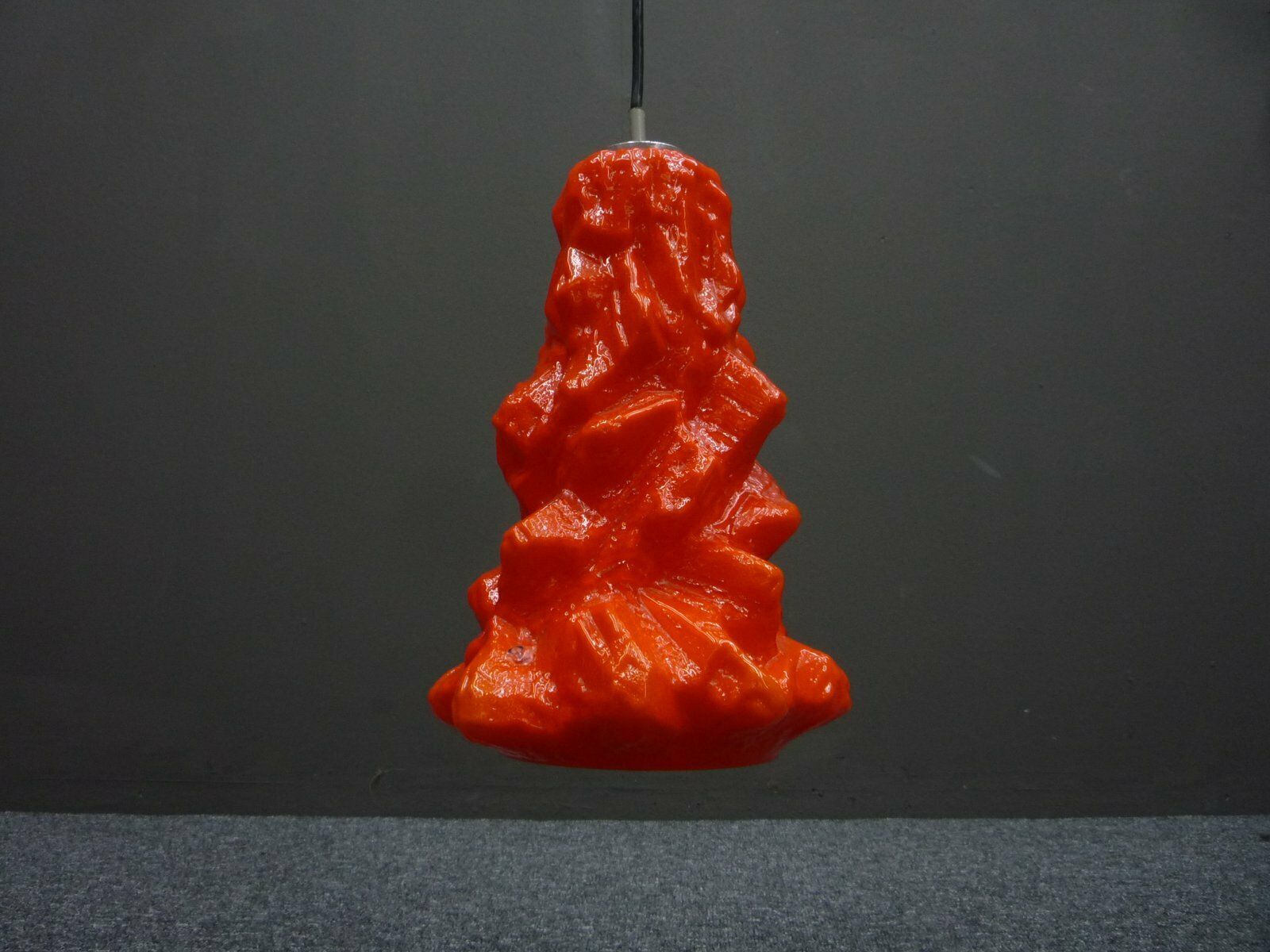 Pop Art Glass Hanging Lamp By Peill & Putzler, 1970s photo furniture