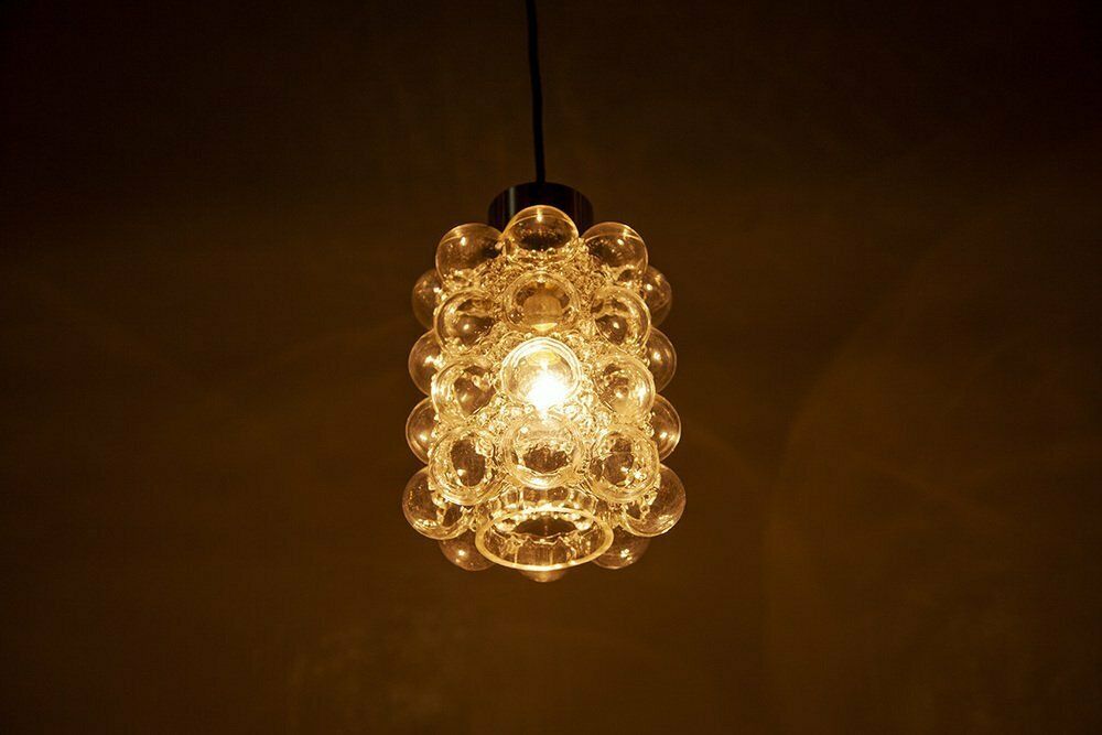 Bubble Glass Ceiling Lamp By Helena Tynell & Heinrich Gantenbrink For Limburg, 1960s photo Lighting