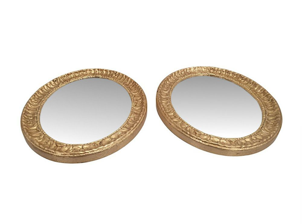 A Lovely Pair Of 19th Century Giltwood Mirrors photo Home Decor