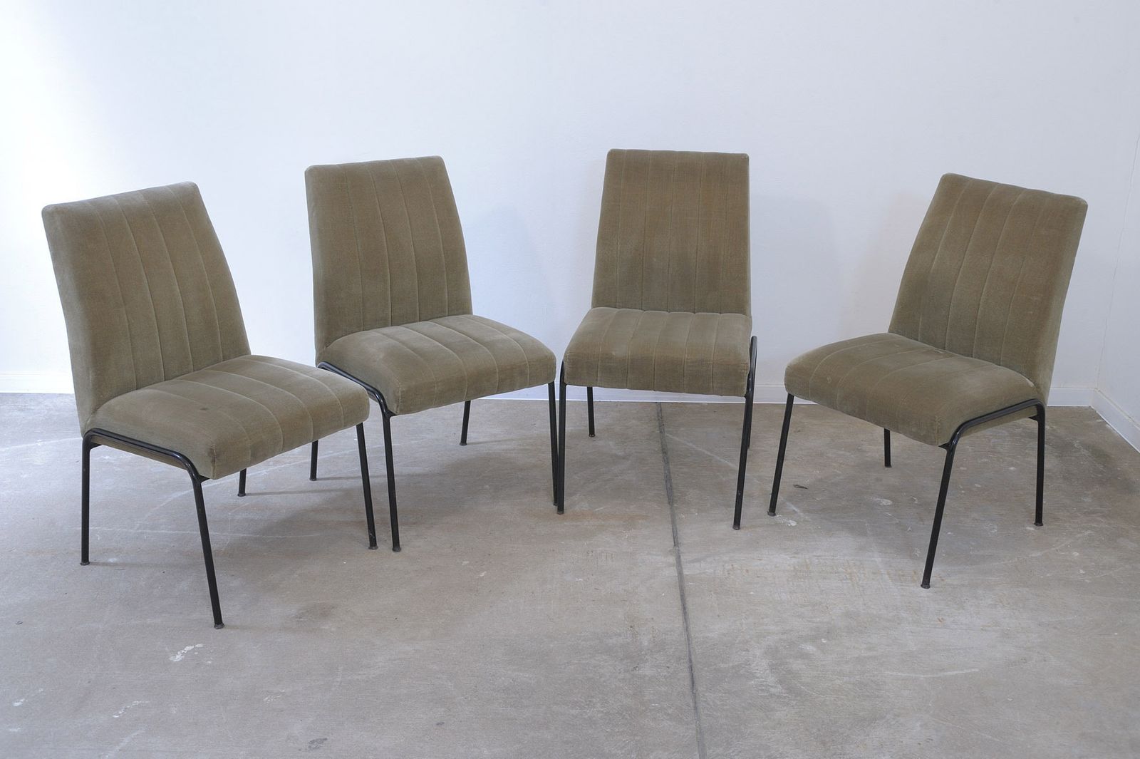 Pierre Guariche Style Dining Chairs, 1960´S, Central Europe, Set Of 4 photo for sale