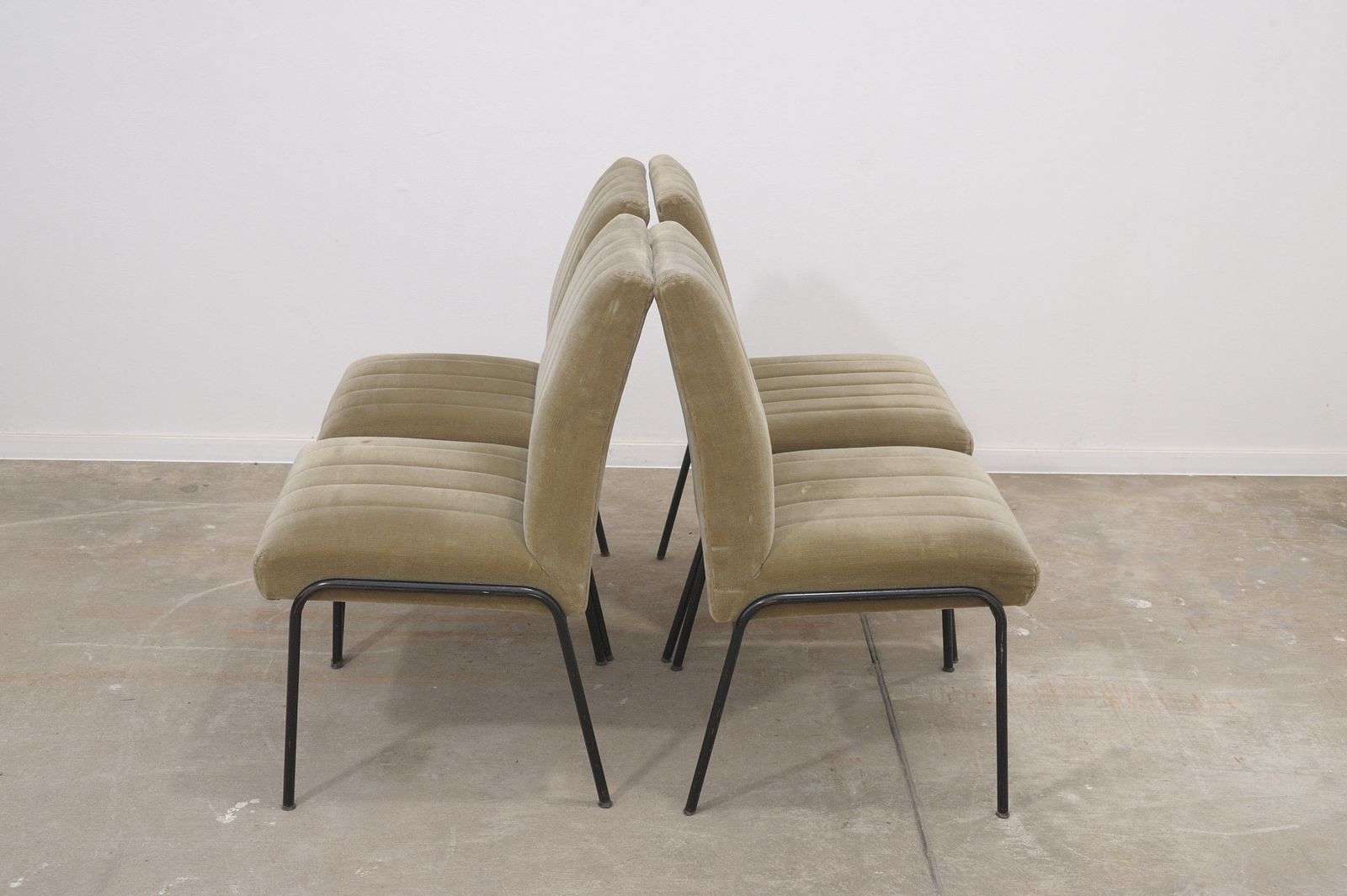 Pierre Guariche Style Dining Chairs, 1960´S, Central Europe, Set Of 4 photo Furniture