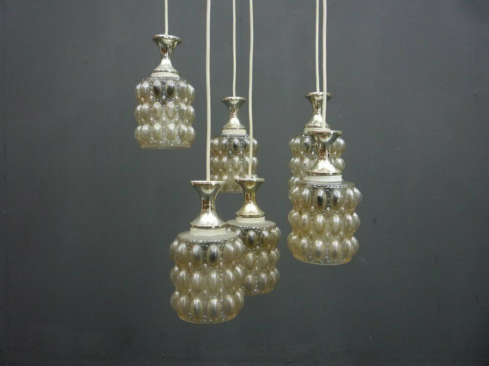Space Age Cascade Pendant Lamp By Helena Tynell, 1960s photo Lighting