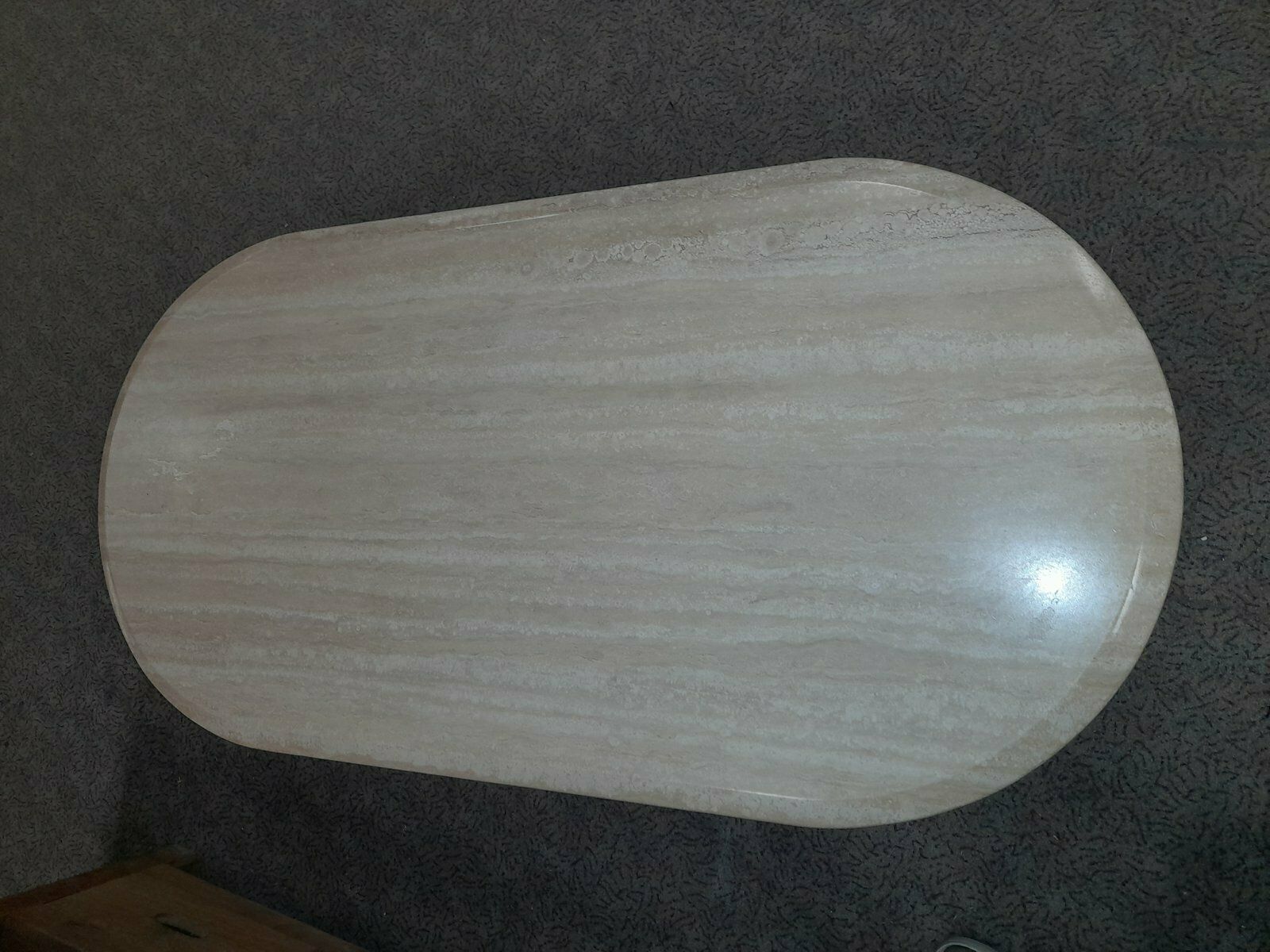 Mid Century Italian Travertine Coffee Table With Storage photo Furniture