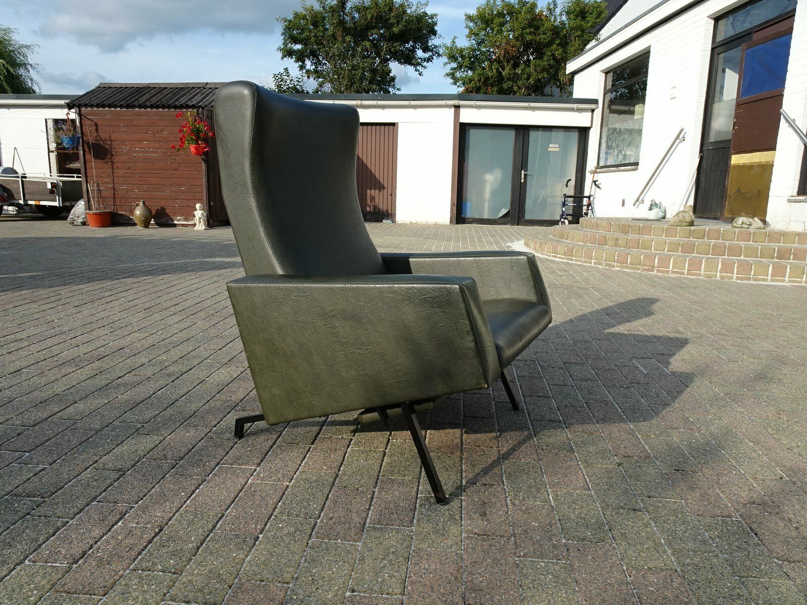 Trelax Lounge Chair By Pierre Guariche For Meurop, Belgium photo for sale