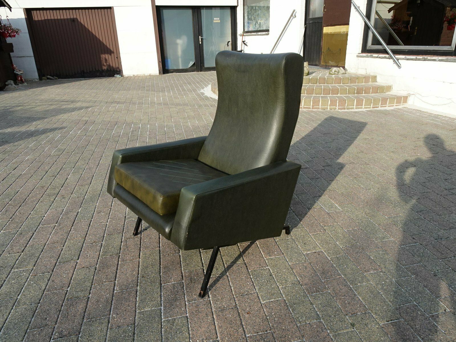 Trelax Lounge Chair By Pierre Guariche For Meurop, Belgium photo Furniture