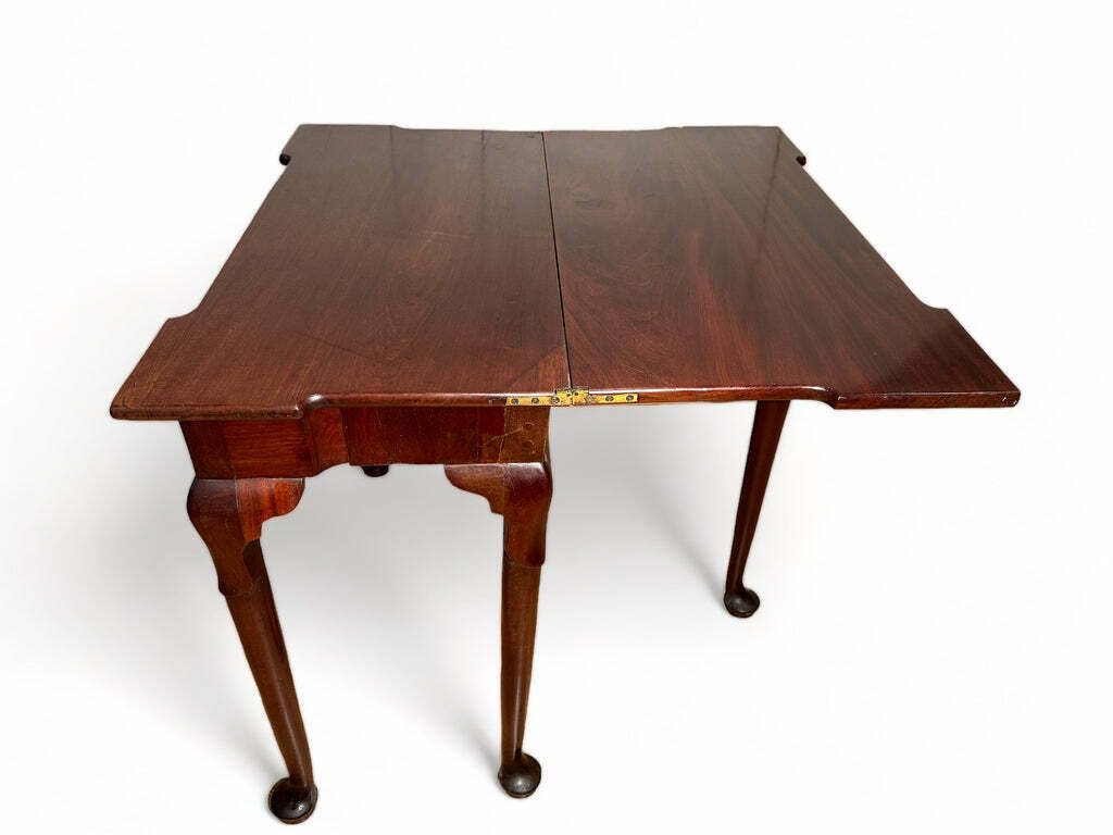 photo for sale Early Antique Georgian Irish Tea/Card/Console Single Leg Extending Table Of Exceptional Quality Circa 1750