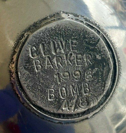 Bomb, By Clive Barker, B. 1940,  Stamped, From An Edition Of 8 photo furniture