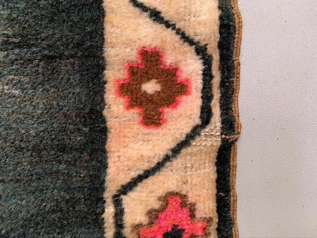 Vintage Turkish Rug 131x87 Cm Shabby Carpet Kars Region Small photo buy