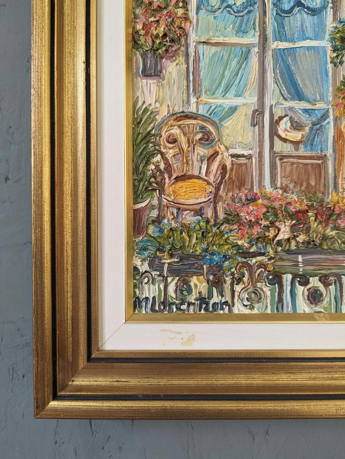 Mini Landscapes Balcony Garden, Oil Painting photo buy