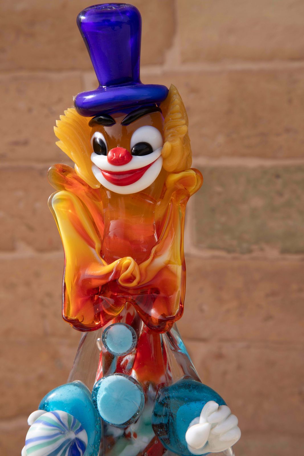 Murano Glass Clown Italy, 1950s photo furniture