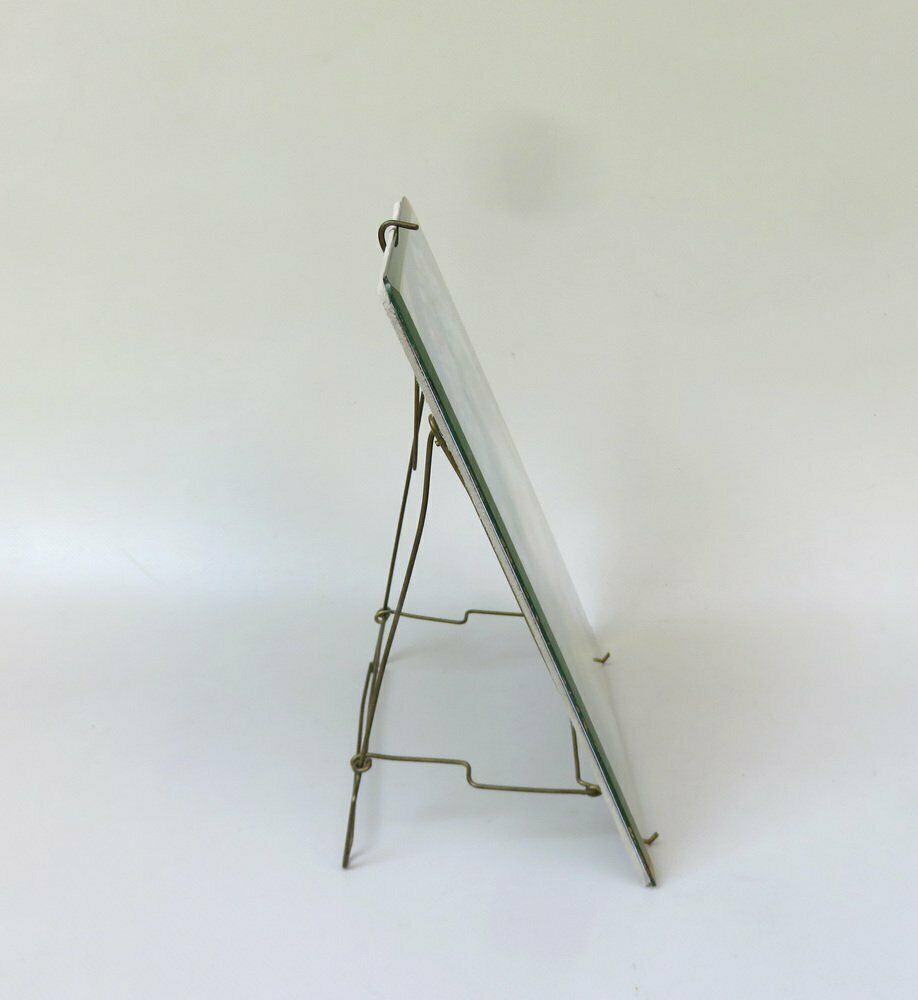 Large Art Nouveau Picture Frame In Brass, 1890s photo 1193.4
