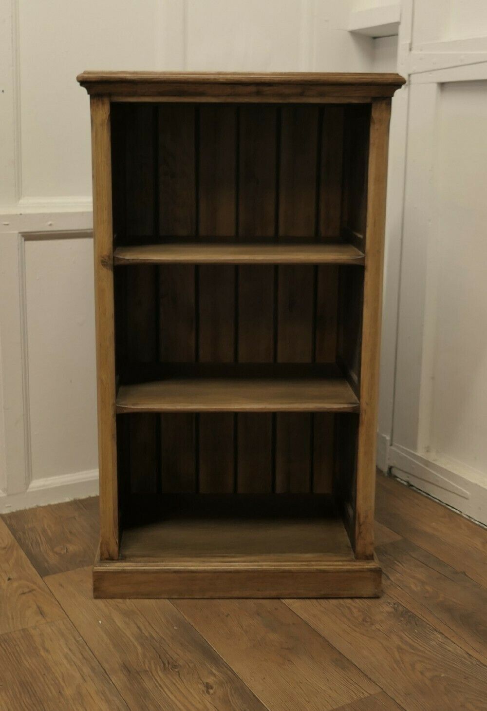 A Superb Arts And Crafts Golden Oak Open Shelves photo furniture