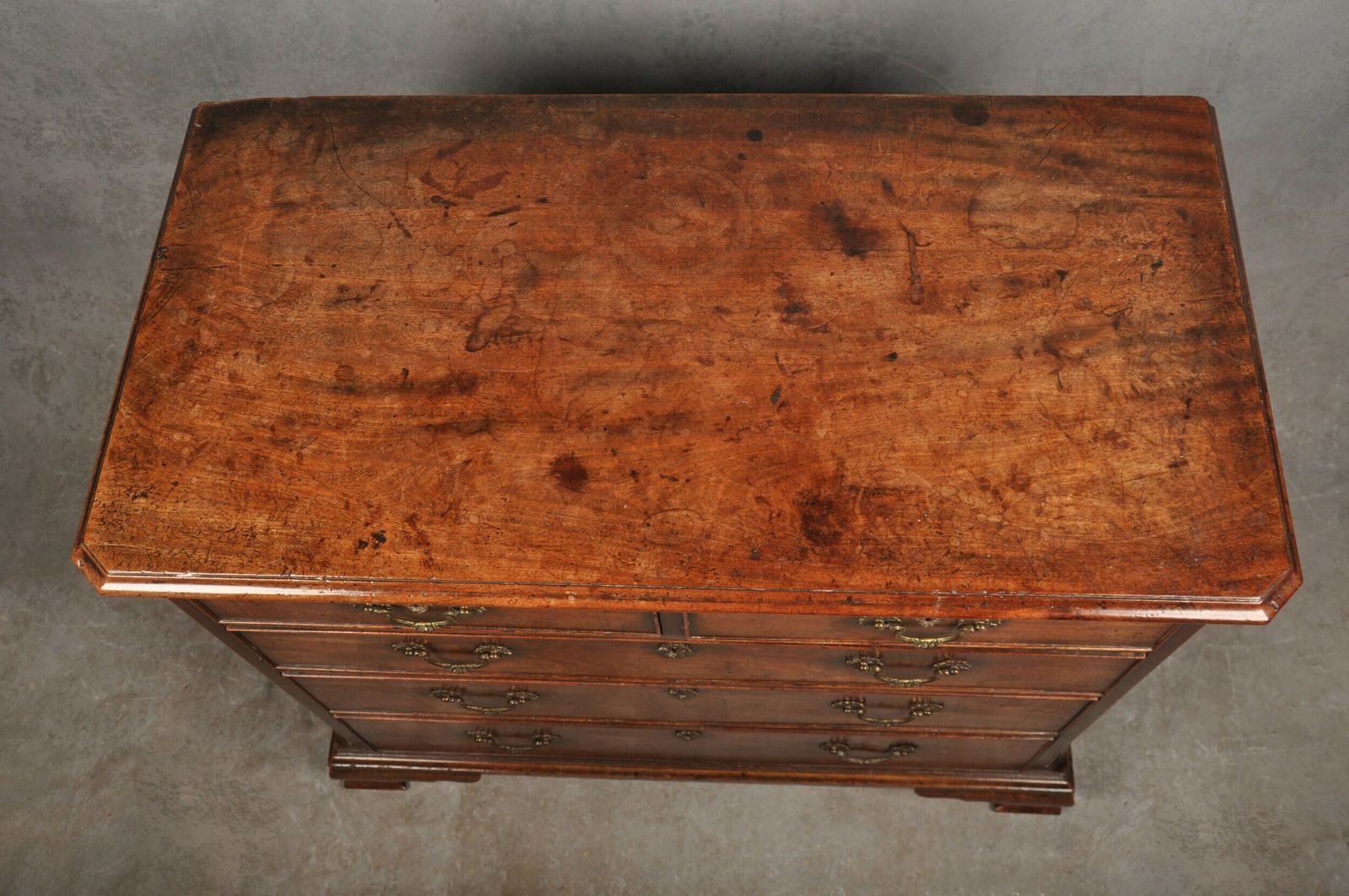 Fine 18th Century Mahogany Chippendale Chest Of Drawers photo 12000.0