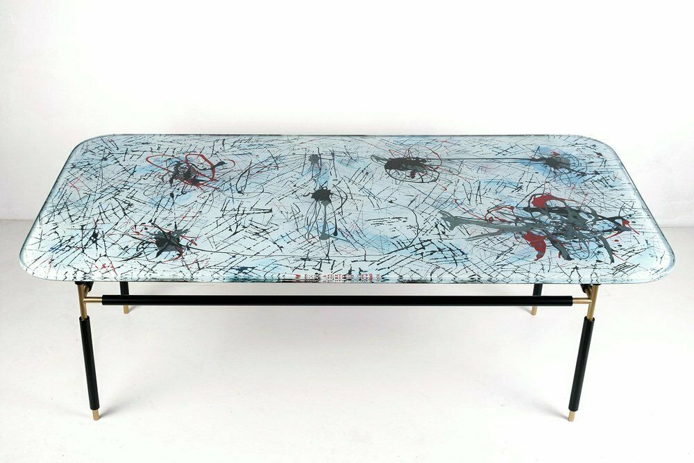 Italian Coffee Table By Dubé For Fontana Arte, 1950