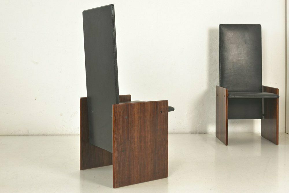 photo for sale Kazuki Dining Chairs By Kazuhide Takahama For Gavina, Italy, 1968, Set Of 6