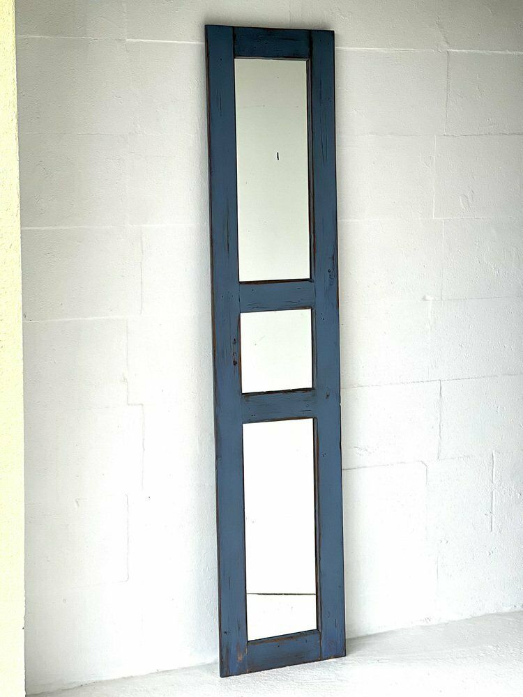 Industrial Tri Panel Mirror photo furniture