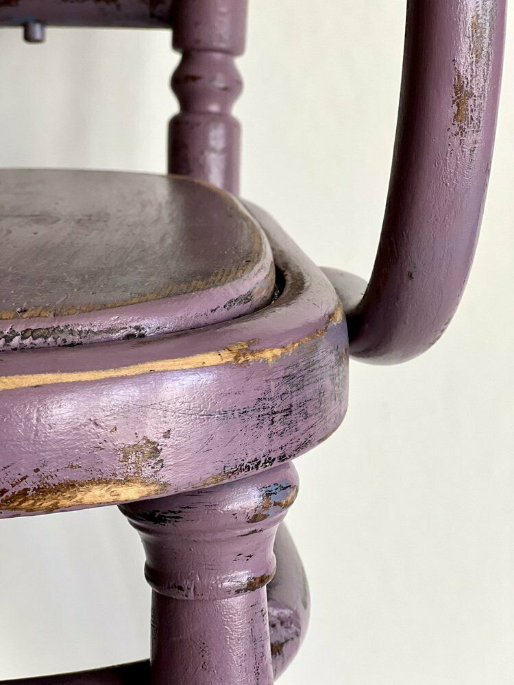 Vintage Geschilderde Eiken Fauteuil photo vinterior