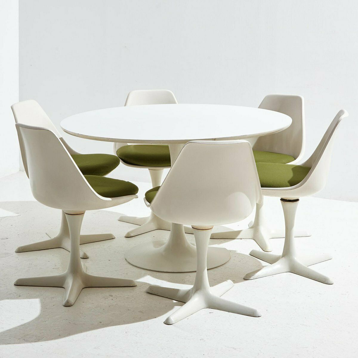 Dining Table And Chairs By Maurice Burke For Arkana, 1960s, Set Of 7