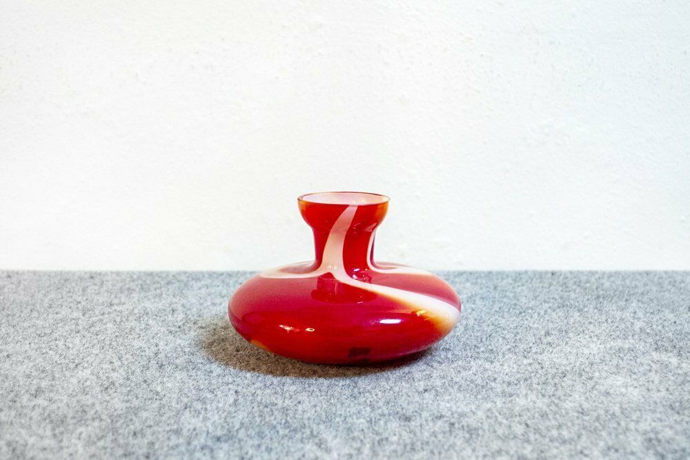 Italian Murano Glass Vase By Carlo Moretti, 1960s