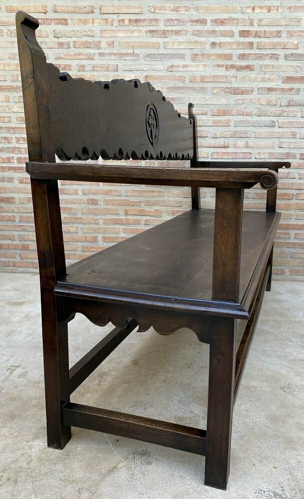 photo buy Vintage French Bench In Wood, 1920