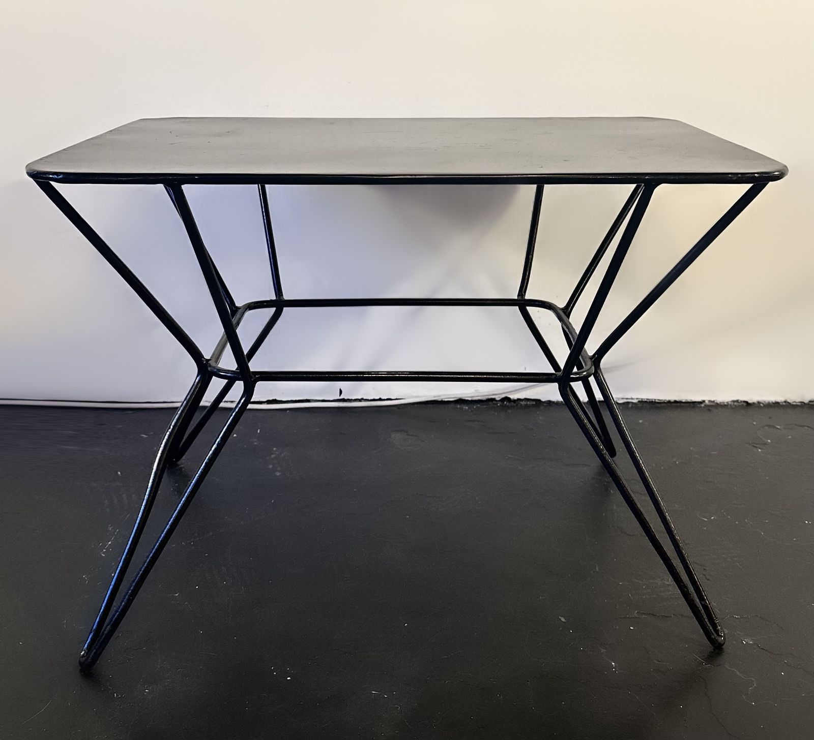 Black French Iron Table, 1950, 1950s