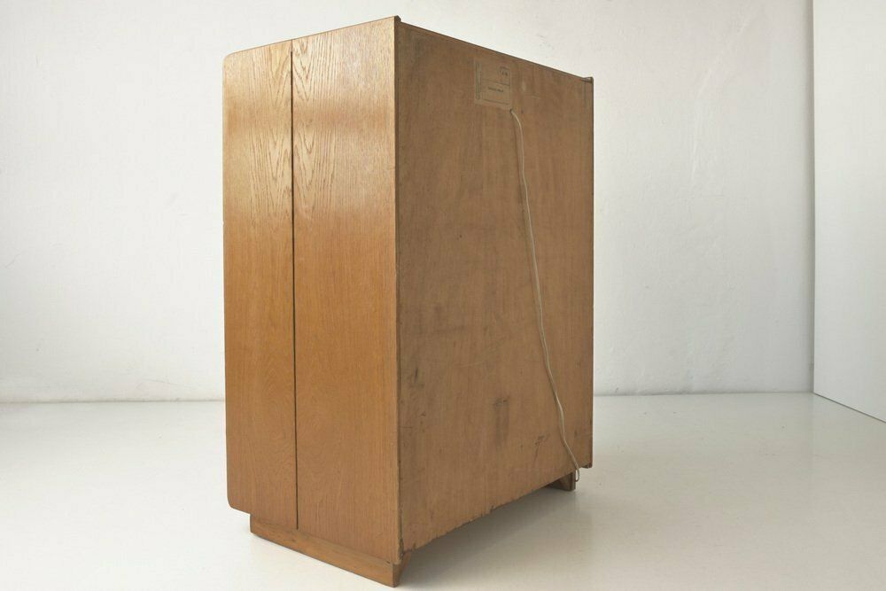 Oak No.4 Cabinet Office From Möbelfabrik August Stranghöner, Germany, 1950s photo Furniture