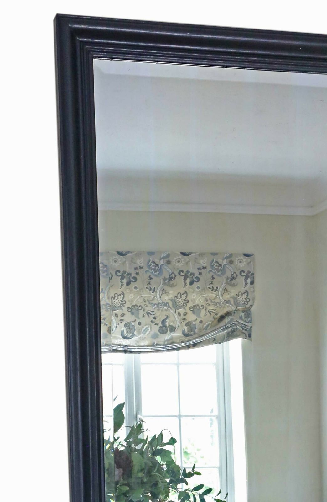 Antique Very Large Quality Painted Floor Wall Full Height Dressing Mirror C1920 photo furniture