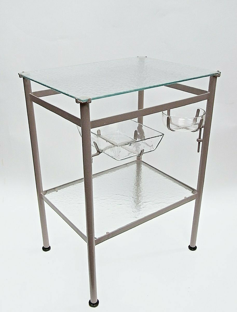 Mid Century Hospital Side Table photo for sale