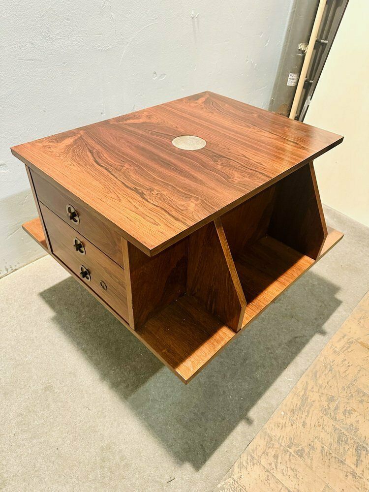 Living Room Table In Rosewood, 1970s photo vinterior
