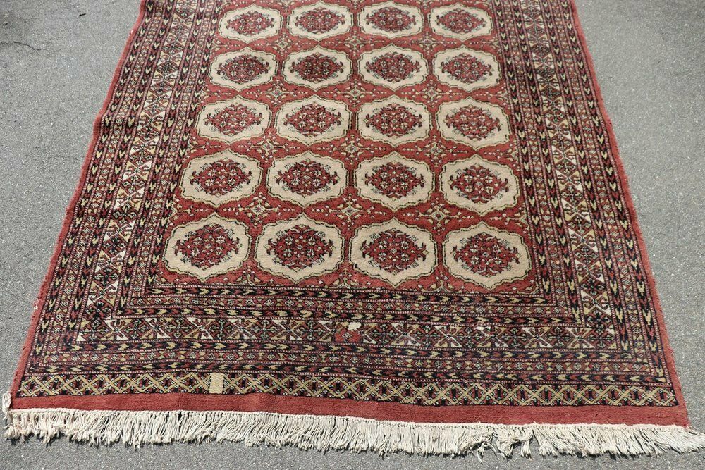 Antique Handmade Bokhara Rug, 1920s photo buy