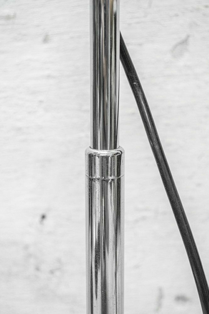 Italian Floor Lamp Mezzaluna By Bruno Gecchelin For Skipper, 1970s photo furniture